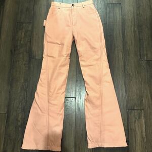 BOTTEGA VENETA Gorgeous Leather Flared Pants Size 38 NWT $4,030!! 🤯